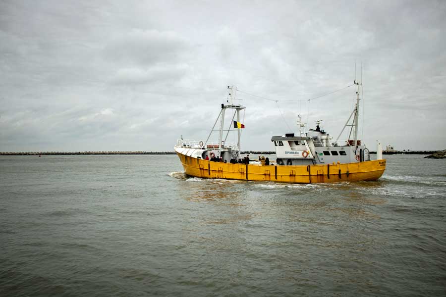 Oostende vissersboot