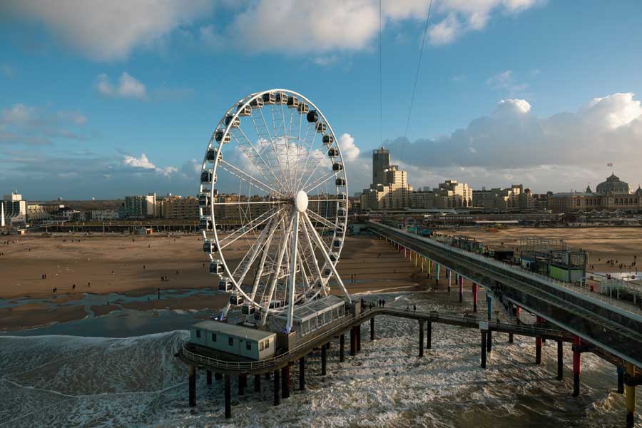 Den Haag strand Scheveningen